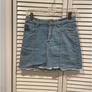 Forever 21 Jean Mini Skirt